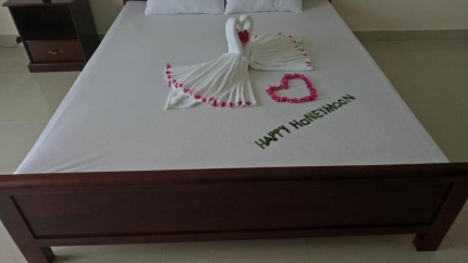 Phòng 1 giường đôi tại khách sạn Minh Đạm