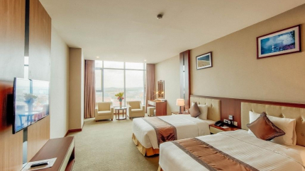 Phòng Deluxe Triple tại Mường Thanh Luxury Hotel Bắc Ninh 5 sao