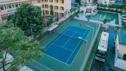 Sân Tennis tại Mường Thanh Luxury Bắc Ninh