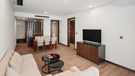 Phòng có đầy đủ các tiện nghi