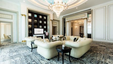 Phòng Presidential Suite diện tích 385m2