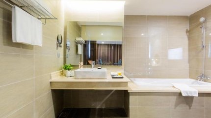 Phòng tắm bồn tiện lợi