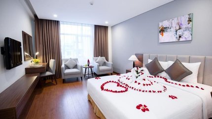 Phòng Deluxe Twin/Double 1 giường đôi