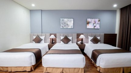 Phòng Deluxe Triple của khách sạn Mường Thanh Sapa 3*