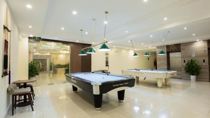 Quầy Billards bên trong khách sạn
