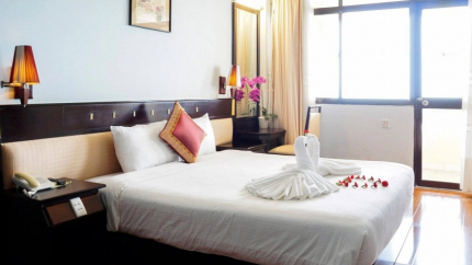 Phòng Deluxe Sea View Mỹ Lệ Hotel 3 Sao