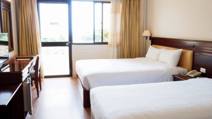 Phòng Deluxe Triple Garden View Tại Mỹ Lệ Hotel Vũng Tàu