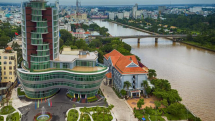 Over view Ninh Kiều Riverside Hotel Cần Thơ