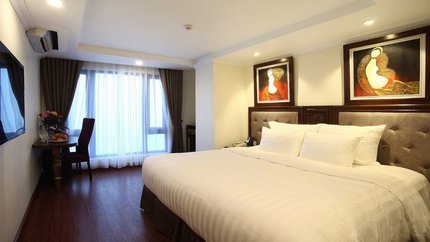 Phòng Deluxe khách sạn 3* Paris Boutique Sapa