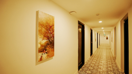 Hành lang Khách sạn Phú Hòa Đà Lạt