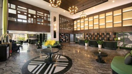 Sảnh rộng lớn và thiết kế sang trọng