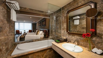 Phòng vệ sinh đầy đủ tiện ích