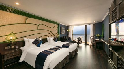 Phòng có view hướng ra núi