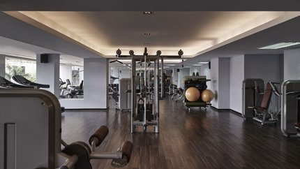 Phòng tập gym trang thiết bị hiện đại