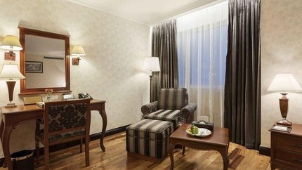 Các tiện nghi trong phòng được bài trí hợp lý