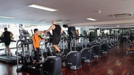 Phòng gym tại khách sạn