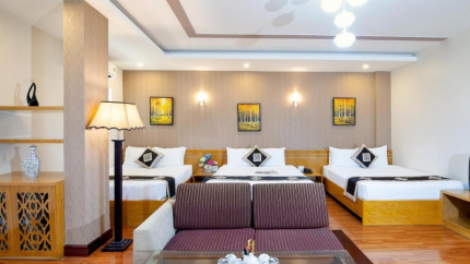 Phòng Suite Family Tại Sài Gòn Eden Garden Hotel