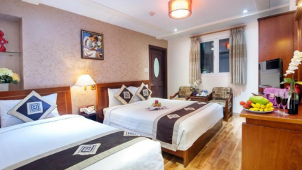 Phòng Deluxe Family Sài Gòn Eden Garden Hotel