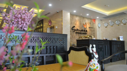 Quầy Lễ Tân Khách Sạn Sanouva Sài Gòn