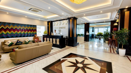 Sảnh chờ tại Sapa Diamond Hotel