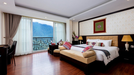 Phòng Diamond Suite tại Sapa Diamond Hotel