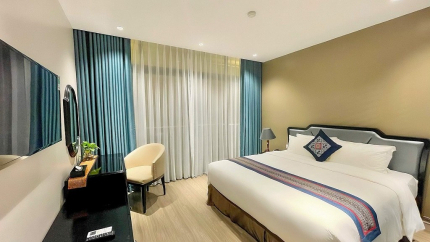 Spacious Deluxe hướng thành phố tại Diamond Sapa
