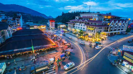 Quang cảnh khách sạn SaPa Full House