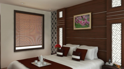 Phòng Deluxe hướng núi