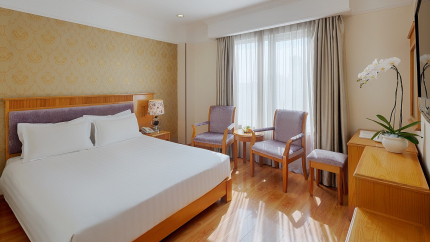 Phòng Deluxe khách sạn Silverland Central