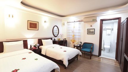 Phòng được bài trí sang trọng