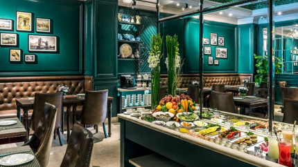 Quầy Buffet  Khách sạn Silverland Jolie Sài Gòn