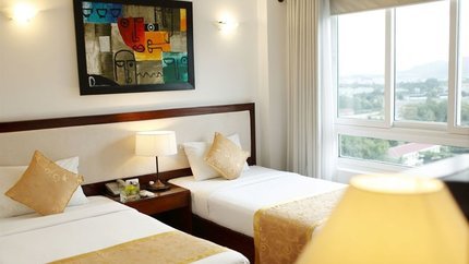 Căn phòng với không gian rộng rãi