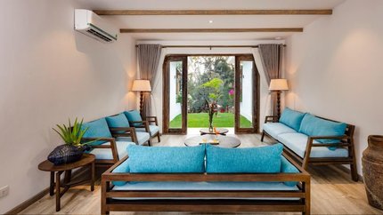 Phòng khách của Villa rộng