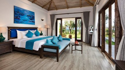 Sàn lát gỗ, không gian sang trọng