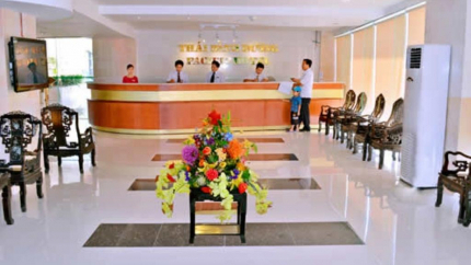 Sảnh lễ tân khách sạn Thái Bình Dương