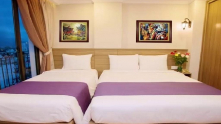 Phòng Deluxe Quad tại khách sạn Thái Bình Dương