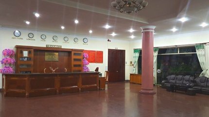 Khu vực sảnh lễ tân khách sạn