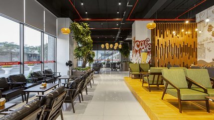 Không gian Coffee tại khách sạn Tiến Lộc Palace