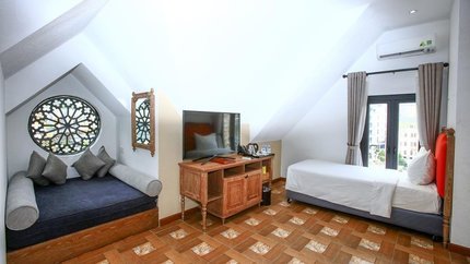 Hạng phòng Deluxe Triple tại Venus Tam Đảo Hotel 4