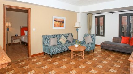 Không gian phòng ngủ, phòng khách riêng biệt