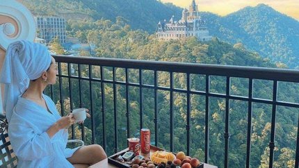 Tầm nhìn từ hạng phòng Deluxe