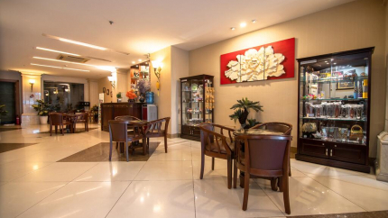 Khu Vực Cafe Khách sạn White Lion Sài Gòn