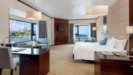 Phòng rộng rãi phù hợp cho gia đình