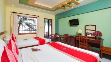 View phòng Bungalow Beach Front View