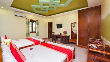 Phòng đầy đủ tiện nghi đạt chuẩn 3*