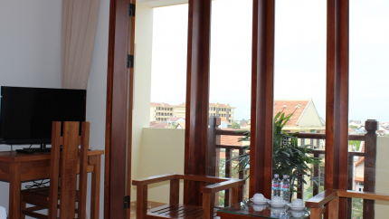 Ban công vô cùng thoáng mát