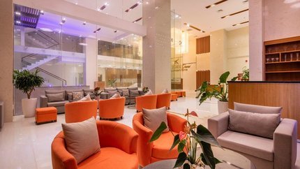 Không gian chờ sang trọng, hiện đại