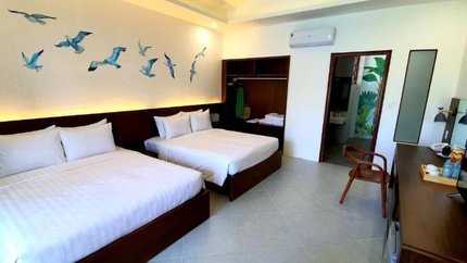 Phòng với 2 giường King rộng lớn