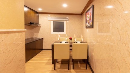 Không gian phòng ăn nhỏ gọn