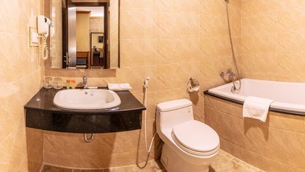 Không gian phòng tắm hiện đại